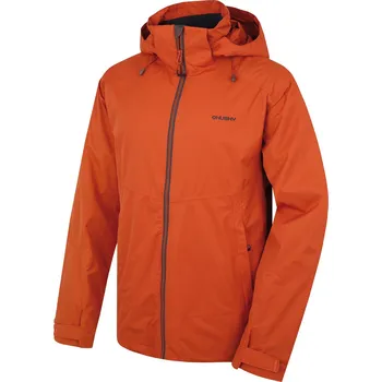 Pánská casual bunda Husky Pánská hardshell bunda Nelory M XL, cihlová