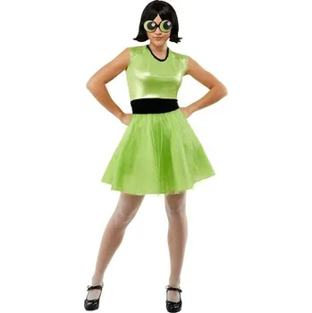 Karnevalový kostým Rubies USA - Kostým Buttercup pro ženy - Powerpuff Girls - M