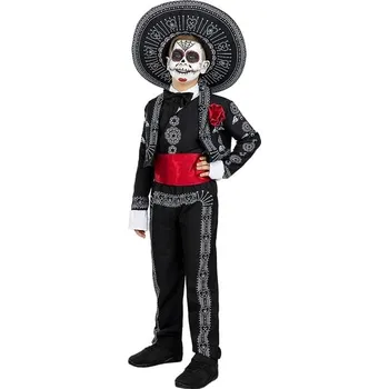 Funiglobal Kostým Dia de los Muertos pro chlapce 7-9 years
