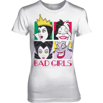 Karnevalový doplněk Plastic Head Distribution - Dámské tričko Disney Bad Girls (zlé holky) - M