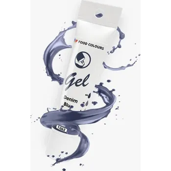 Potravinářské barvivo Food Colours gelová barva tuba Denim Blue 30 g