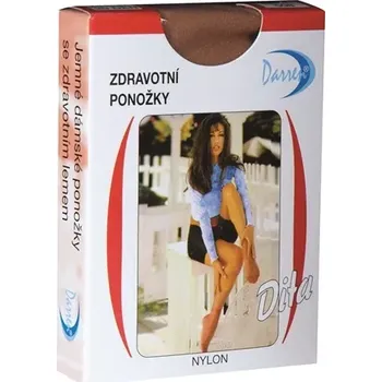 Dámské punčochy zdravotní ponožky Dita nylon 25-27