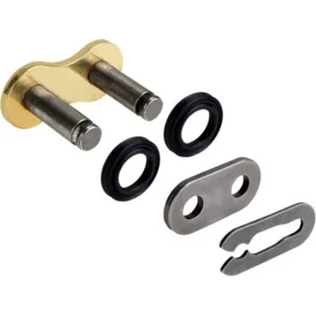 Řetězová sada pro motocykl REGINA spona řetězu 520RT (26/135RT) (barva zlatá) (REGINA spona řetězu 520RT (26/135RT) (barva zlatá))