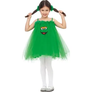Karnevalový kostým My Other Me - Kostým pro dívky Sezamová ulice Oscar the Grouch - 5-6 years