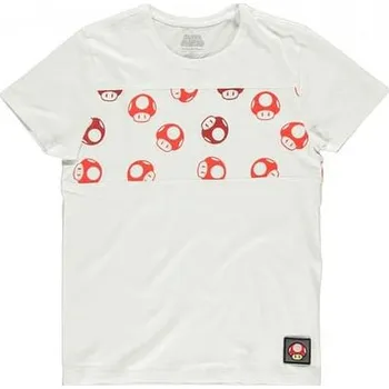 Karnevalový doplněk DIFUZED Bioworld Europe - Tričko Super Mario Bros Toad - Nintendo - S