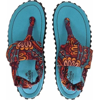 Dámské žabky Gumbies Dámské sandály Gumbies Slingback - Turquoise Vintage | 43