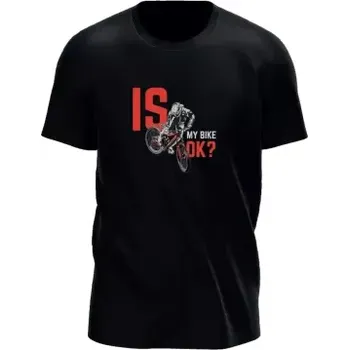 ElementStore triko - IS MY BIKE OK?, černé - S