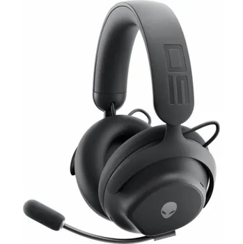 Sluchátka DELL bezdrátová náhlavní souprava AW Pro/ Wireless gaming AW Pro Headset/ sluchátka + mikrofon/ černá