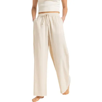 Dámské kalhoty kalhoty Roxy Lekeitio Break Mid - TEC0/Parchment XXL