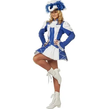 Karnevalový kostým Wilbers - Dámský kostým major modrý - S-M