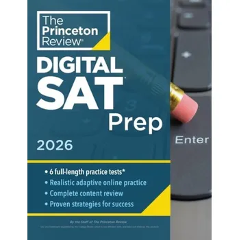 Cizojazyčná kniha Princeton Review Digital SAT Prep, 2026 - Review, The Princeton