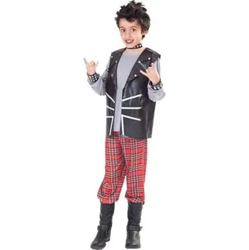 Karnevalový kostým Eurocarnavales - Disfraz de niño punk - 10-12 years