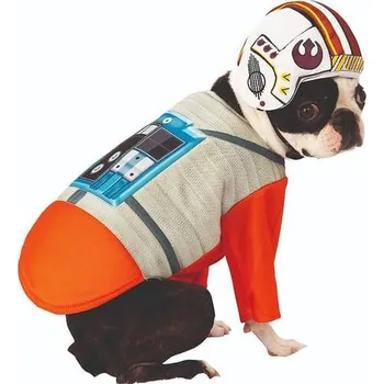 Karnevalový kostým Rubies USA - Kostým pro psy X-Wing Pilot - Star Wars - XL