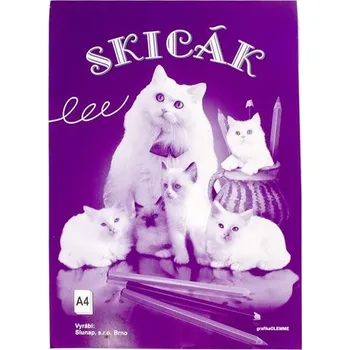 Kancelářský papír HIT Office Skicák A4, 20 listů