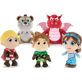 plyšák Robin a přátelé - set postaviček z pohádky Robin Hood (Robin Hood - set)