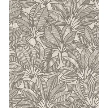 Tapeta RASCH | Vliesová tapeta na zeď Deco Style 542653 | 0,53 x 10,05 m | šedá, hnědá + Šedá, hnědá vliesová tapeta na stěnu 542653 v rozměru 0,53 x 10,05 m