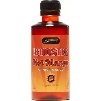 Návnadové aroma SPORTCARP Booster Identic Hot Mango 250ml (SPORTCARP Booster Identic Hot Mango 250ml)