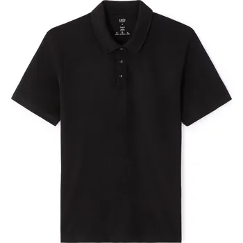 Pánské oblečení Celio Polo tričko Leterne 1160592 Černá XXL