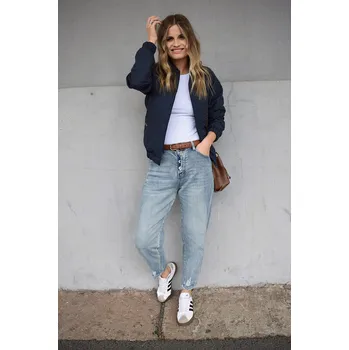 Dámská casual bunda bunda M.ASCH-Be original Bomber - Navy L