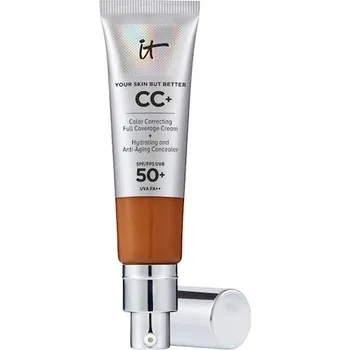 Přípravek na tvář it-Cosmetics Pece-o-oblicej Hydratujici-peceYour Skin But Better CC+ Cream SPF 50+ Rich Honey 32 ml (22&nbsp;875,00 Kč / 1 l)
