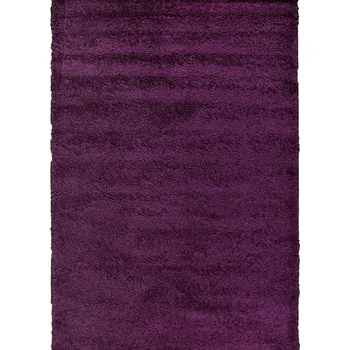 Koberec Kusový koberec TOP SHAGGY 1500 lila Rozměr: 60x110 cm