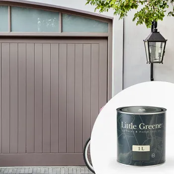 Olej na dřevo Little Greene Barva na vrata - Matná odolnější olej 1L - Tom's Oil Eggshell Vyberte odstín:: Pink Slip (220)