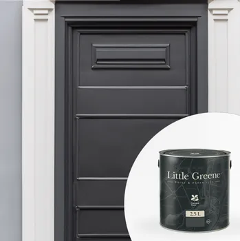 Speciální výtvarná barva Little Greene Barva na dveře - Matná akryl 2,5L - Intelligent Exterior Eggshell Vyberte odstín:: Boringdon Green (295)