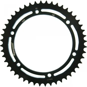 Řetězová sada pro motocykl SUPERSPROX rozeta 463 48 KAWASAKI kmX 125 86-03 (JTR463.48) (řetěz 428) barva černá ocelová (SUPERSPROX rozeta 463 48 KAWASAKI kmX 125 86-03 (JTR463.48) (řetěz 428) barva černá ocelová)