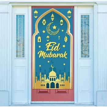 Party dekorace HAKOTOM Dekorace na dveře Ramadan Mubarak