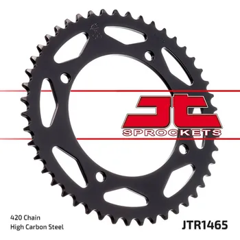 Řetězová sada pro motocykl JT rozeta 4418 46 KAWASAKI KX 65 00-20 (441846JT) (řetěz 420) (JT rozeta 4418 46 KAWASAKI KX 65 00-20 (441846JT) (řetěz 420))