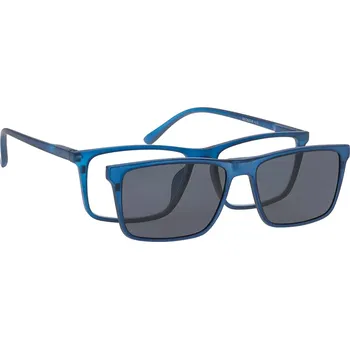 Brýle na čtení BRILO Dioptrické brýle REC620-B +2,50 s polarizačním klipem