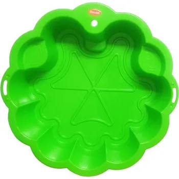 Pískoviště DOLONI Dětské pískoviště květ - zelená