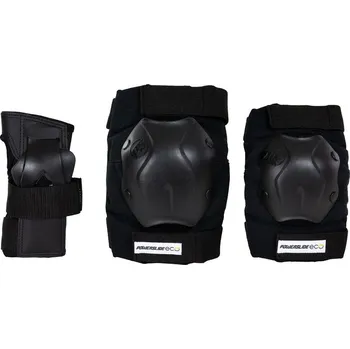 Kolečkové brusle Inline chrániče Powerslide Standard Eco Set Black S