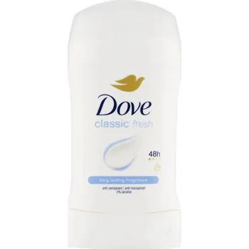 Dove Classic fresh antiperspirant stick pro ženy 50 ml