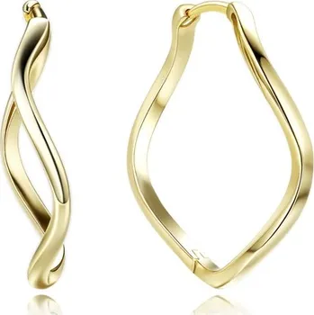 Náušnice Dámské stříbrné kroucené náušnice JMAS0292GE00