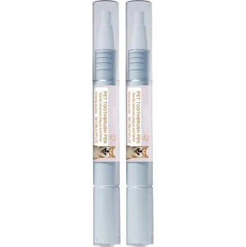 Kosmetika pro psa GNAUMORE Čisticí pero na zubní kartáček pro domácí mazlíčky, Pero na zubní kartáček pro domácí