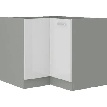 Stolarz-Lempert Kuchyňská skříňka Bianca - dolní rohová 90x90 DN 2F