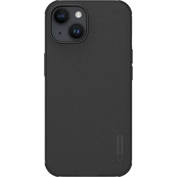 Náhradní kryt pro mobilní telefon Nillkin Super Frosted PRO zadní kryt pro Apple iPhone 15 Black (Without Logo Cutout)