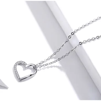 Náhrdelník B-TOP Náhrdelník "SRDCE" - STŘÍBRO 925