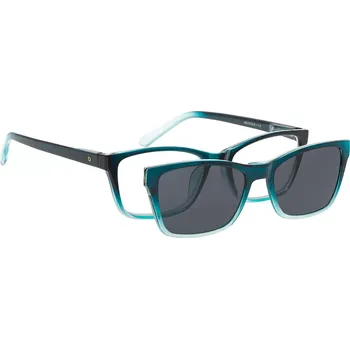 Brýle na čtení BRILO Dioptrické brýle REC610-B +1,50 s polarizačním klipem