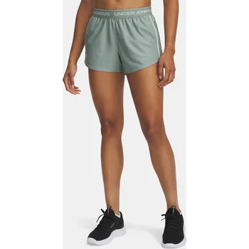 Under Armour Tech Play Up Shorts Wmn Green M sportovní kraťasy