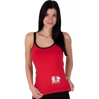 Dámská košilka 52/1-30/D194 FABIO červená XL