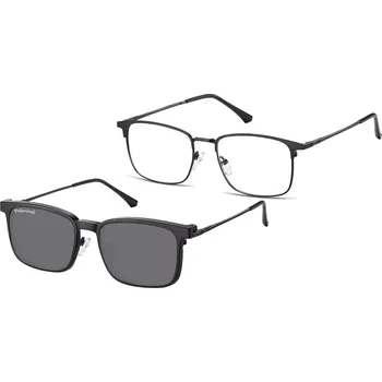 Brýlová obroučka SUNOPTIC Obroučky MC97 včetně dvou polarizačních klipu na magnet