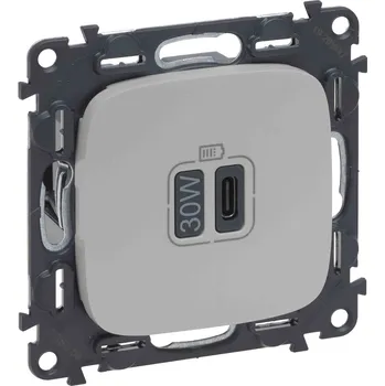 vypínač Valena ALLURE nabiječka USB C 30W barva perleť *755510 Legrand
