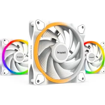 PC ventilátor BE QUIET Be quiet! / ventilátor Light Wings White / 120mm / PWM / high speed / 3-pack / bílý BL101