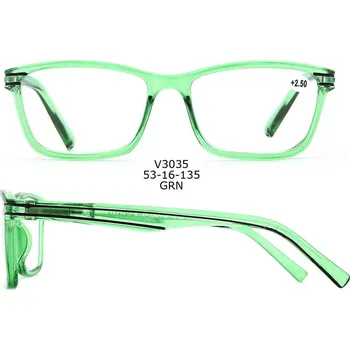 Brýle na čtení Dioptrické brýle V3035 / +3,00 green flex