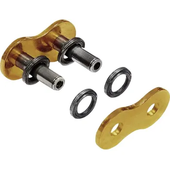 Řetězová sada pro motocykl REGINA nýtovací spojka řetězu dutá 520ZRE (44/135ZRE) (barva zlatá) (REGINA nýtovací spojka řetězu dutá 520ZRE (44/135ZRE) (barva zlatá))