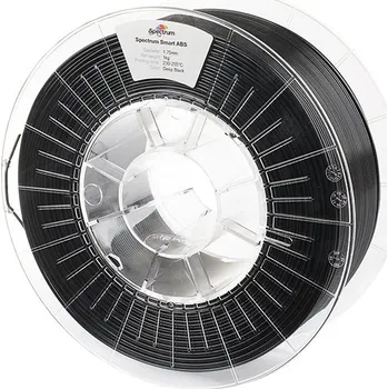 Filament Spectrum 3D filament, Smart ABS, 1,75mm, 1000g, 80088, deep black