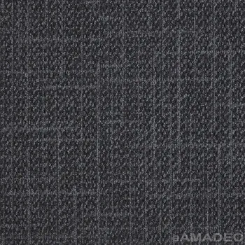 Koberec Kobercové čtverce Modulyss DSGN Tweed 965 - černé