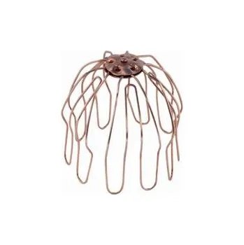 Okapový lapač listí 100 měděný